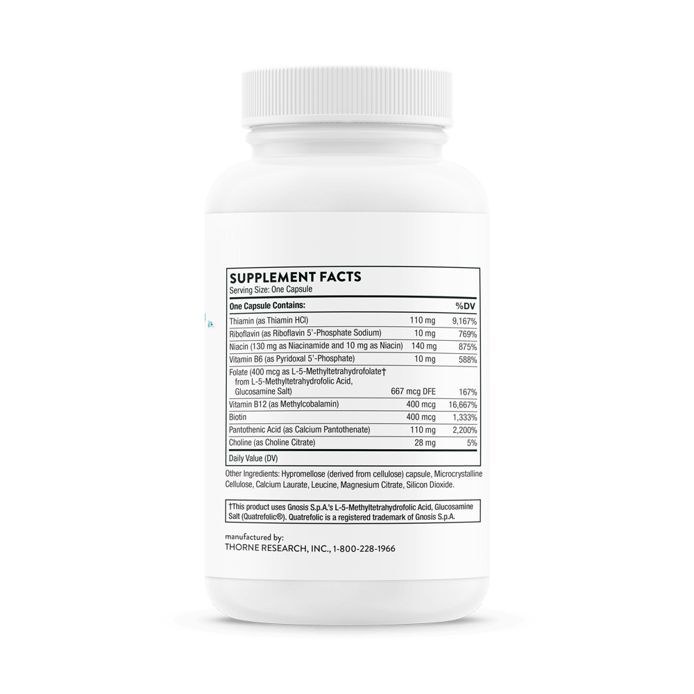 Thorne Nutritional Basic B Complex by Thorne Research