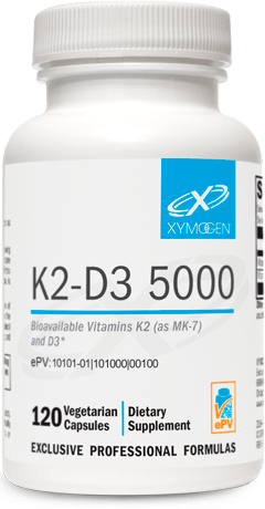 XYMOGEN® K2-D3 5000 120 Capsules