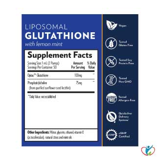 Glutathione Label