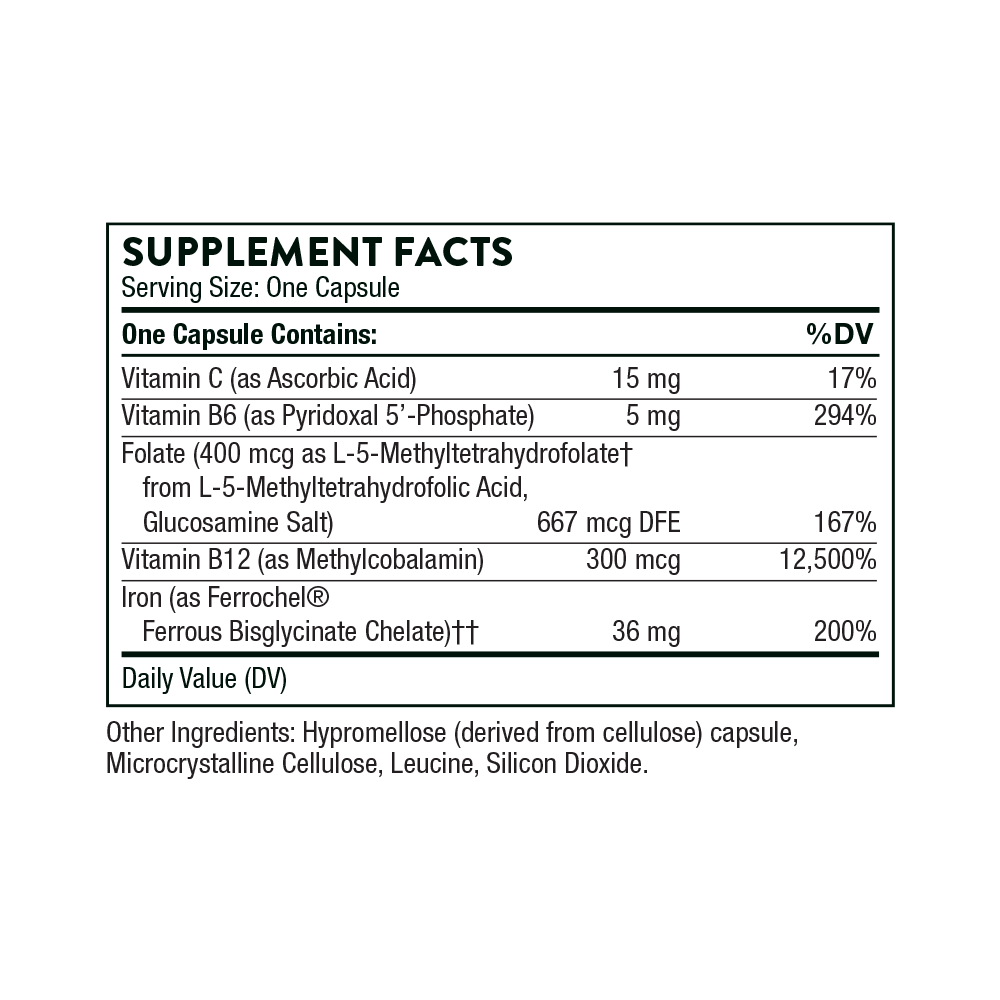 Thorne Nutritional Ferrasorb by Thorne Research