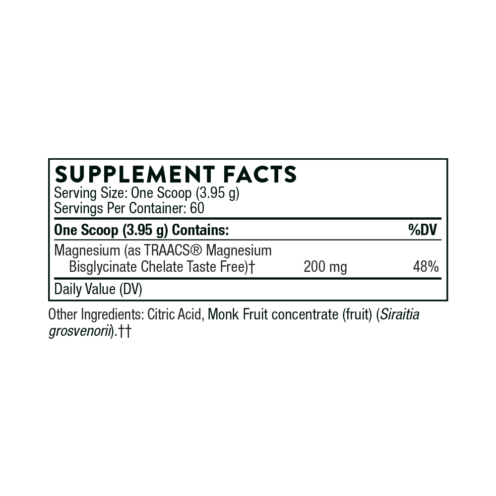 Thorne Nutritional Magnesium Bisglycinate by Thorne Research