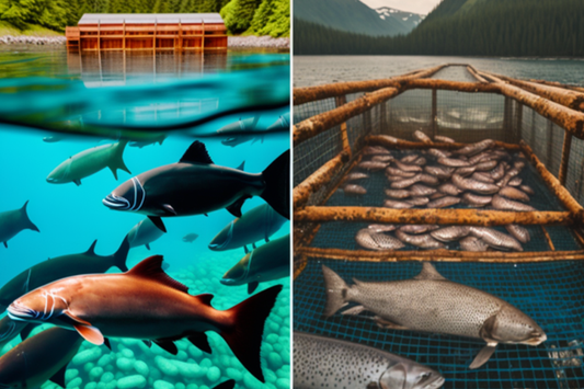 Healthy Beings - Wild Salmon vs Farmed Salmon