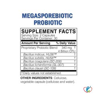 Microbiome Labs Nutritional MegaSporebiotic by Microbiome Labs