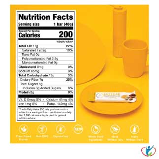 ProLon Nutritional Box of 12 Fast Bar - Nuts & Honey by ProLon