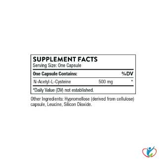 Thorne Nutritional NAC (N-Acetylcysteine) by Thorne Research