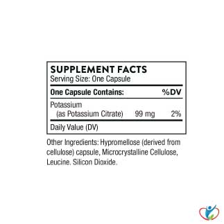 Thorne Nutritional Potassium Citrate by Thorne Research