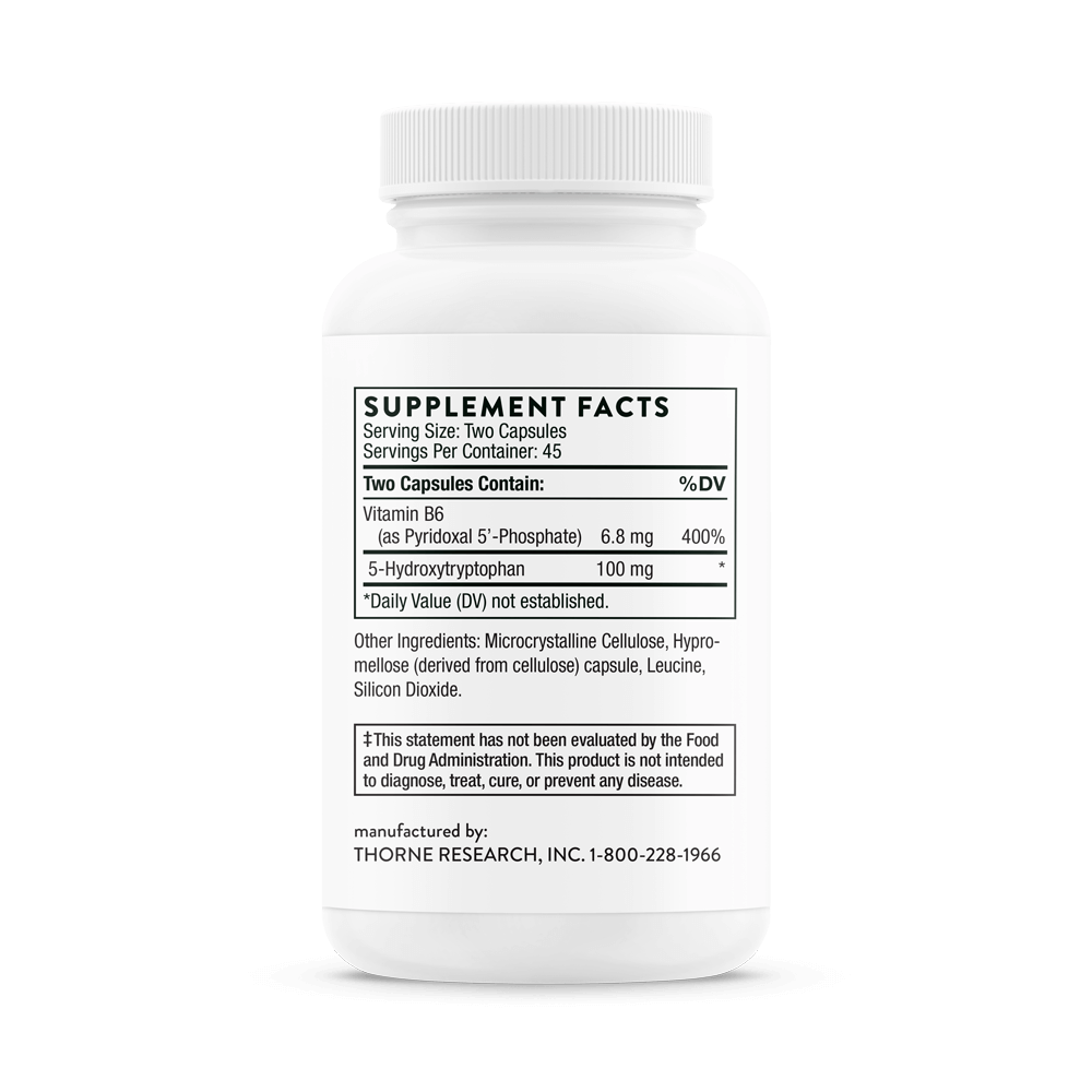 Thorne Nutritional 5-Hydroxytryptophan (5-HTP) by Thorne Research