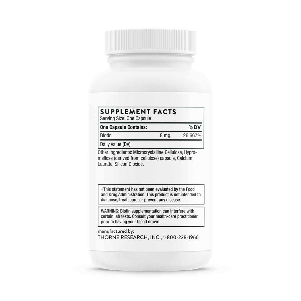 Thorne Nutritional Biotin-8 by Thorne Research