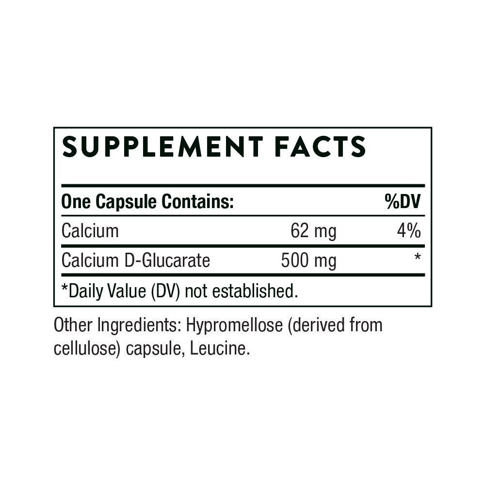 Thorne Nutritional Calcium D-Glucarate by Thorne Research