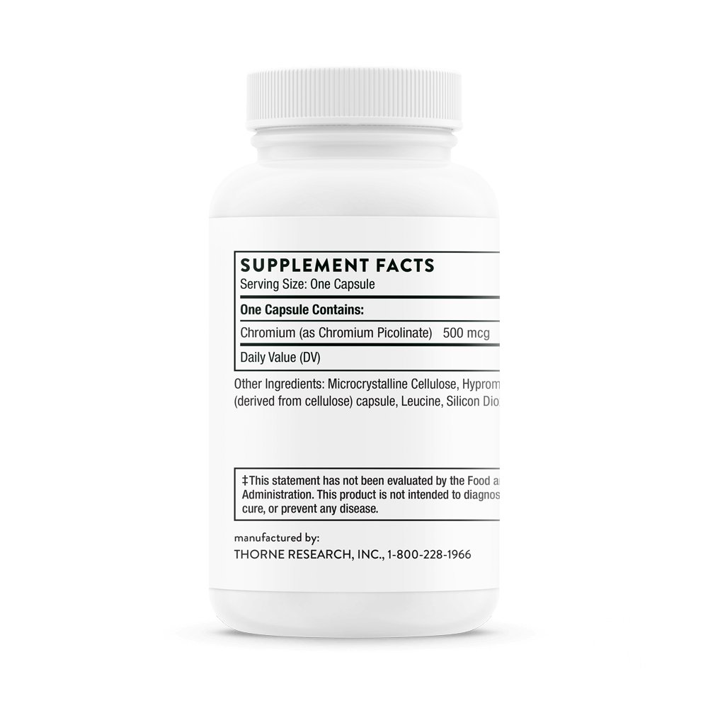 Thorne Nutritional Chromium Picolinate by Thorne Research