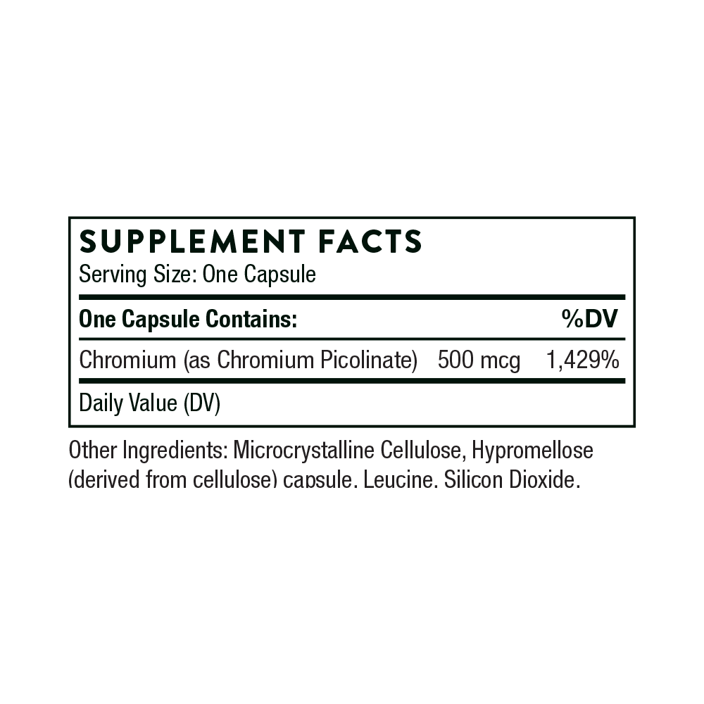 Thorne Nutritional Chromium Picolinate by Thorne Research