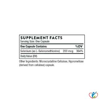 Selenomethionine Supplement Facts